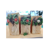 Mauna Kea Snow Handmade Artisan Soap,Footprints in the Snow Soap,Hawaii Soap,Handmade on the Big Island