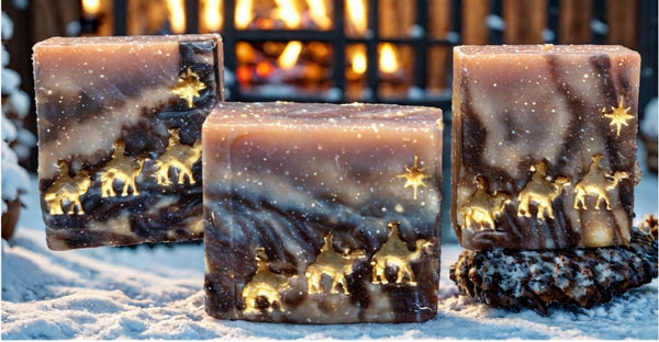 Frankincense & Myrrh Handmade Soap,Three Wisemen,Hawaii Soap,Made in Hawaii,Christmas,Holiday,Winter Gift,Hostess Gift,Myrrh Gum