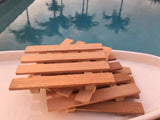 Wooden Soap Dish Drainer Spanish  Cedar USA Made Hostess Gift Holiday Gift Basket