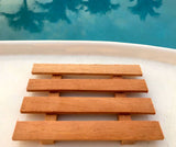 Wooden Soap Dish Drainer Spanish  Cedar USA Made Hostess Gift Holiday Gift Basket